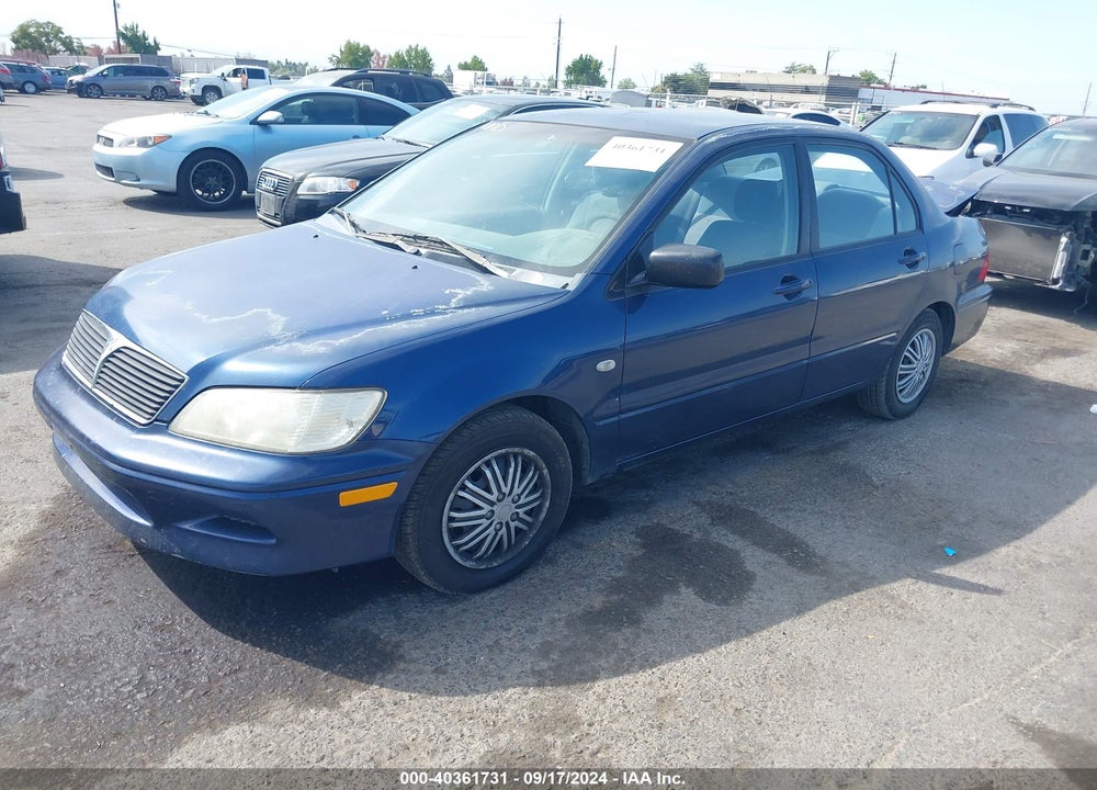 2003 MITSUBISHI LANCER ES VIN: JA3AJ26E53U058746