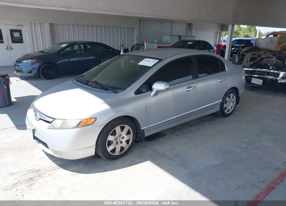 2008 HONDA CIVIC LX VIN: 1HGFA16508L101650