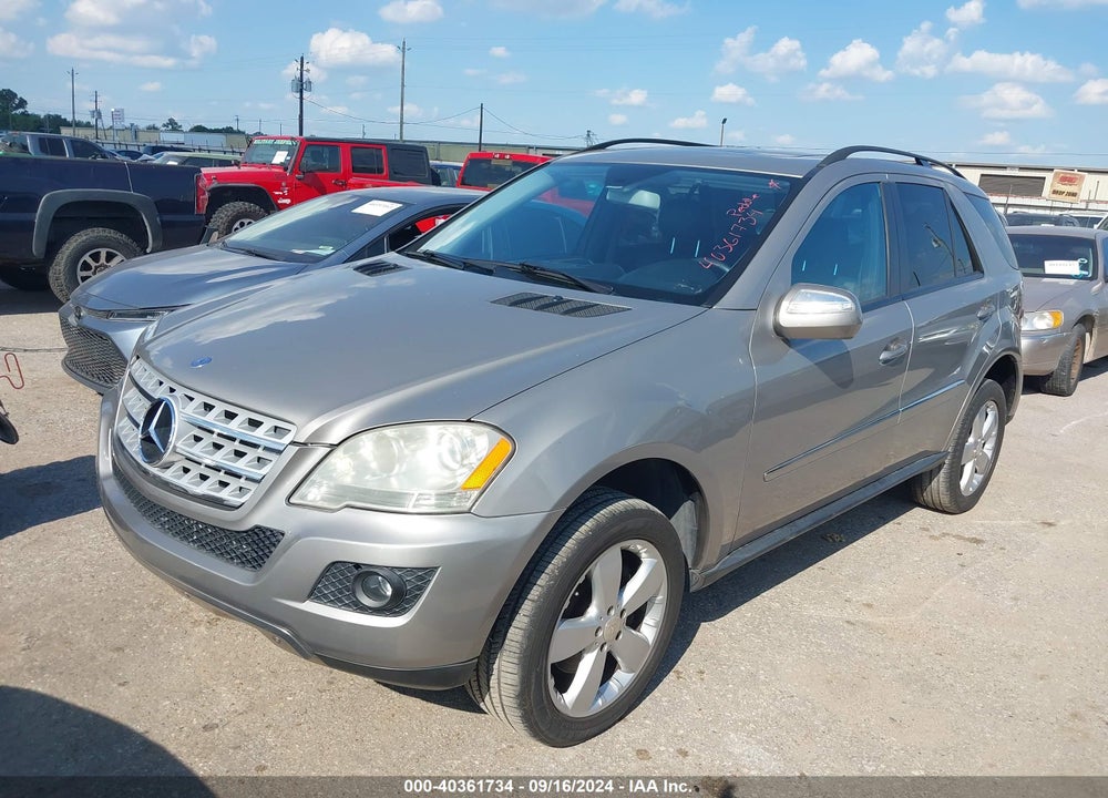 2009 MERCEDES-BENZ ML 350 4MATIC VIN: 4JGBB86EX9A470415
