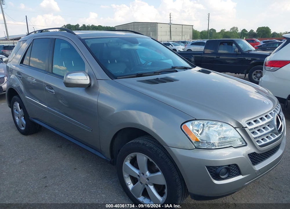 2009 MERCEDES-BENZ ML 350 4MATIC VIN: 4JGBB86EX9A470415