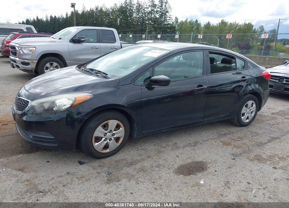 2015 KIA FORTE LX VIN: KNAFK4A69F5290567