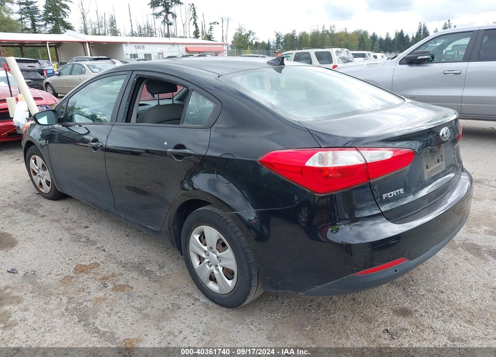 2015 KIA FORTE LX VIN: KNAFK4A69F5290567