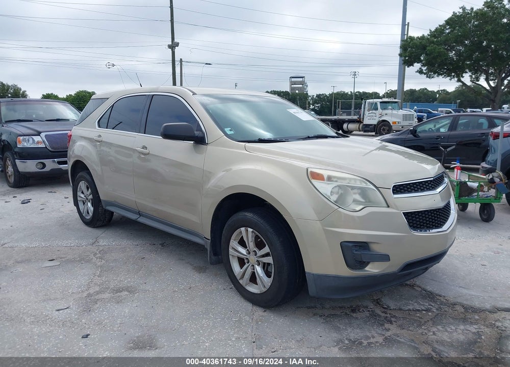 2011 CHEVROLET EQUINOX LS VIN: 2GNALBEC2B1202427