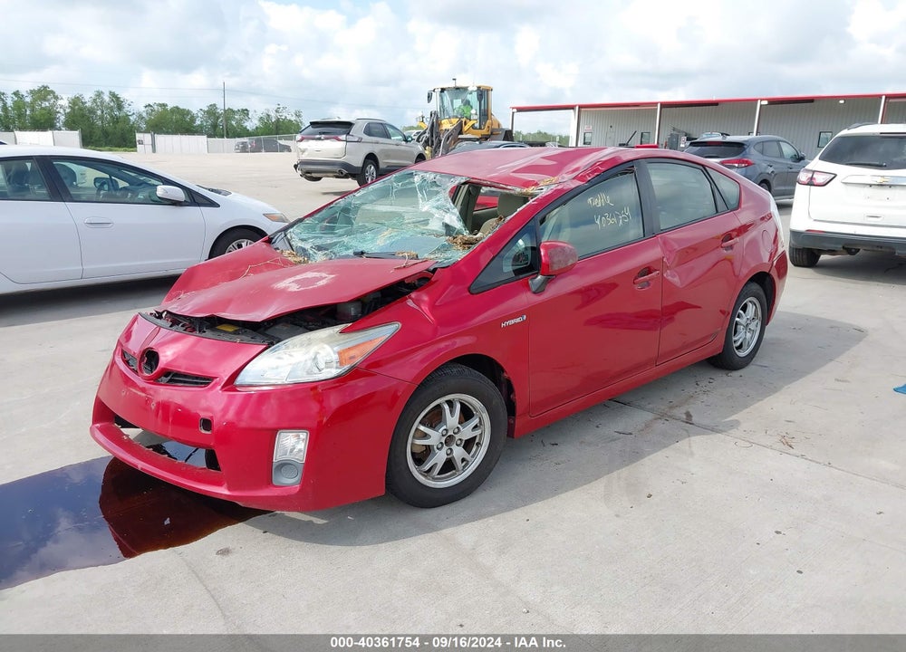 2010 TOYOTA PRIUS II VIN: JTDKN3DU0A0219633