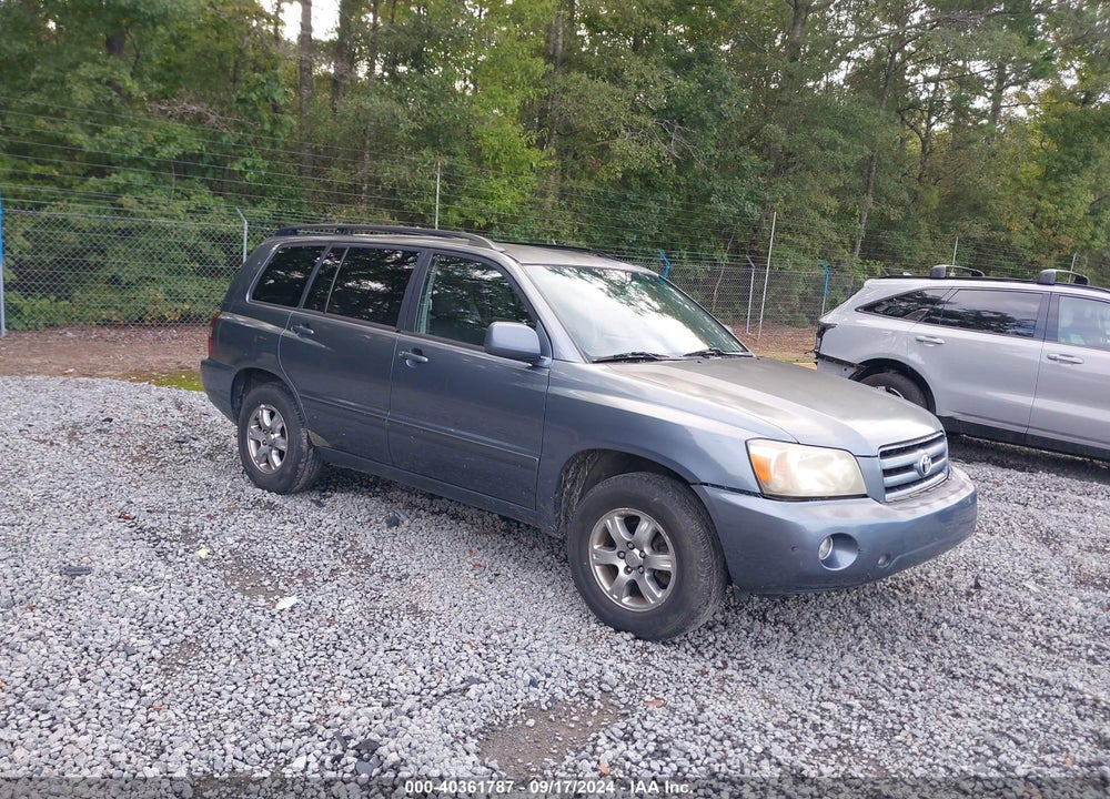 2004 TOYOTA HIGHLANDER VIN: JTEDD21A240101664