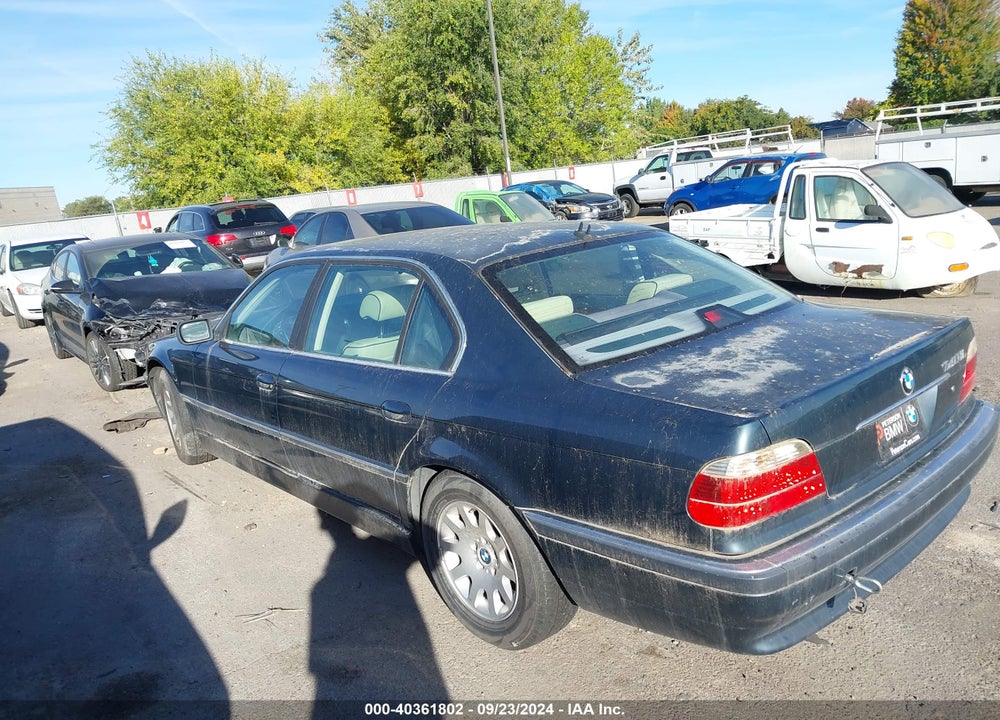 2001 BMW 740IL VIN: WBAGH83451DP19465