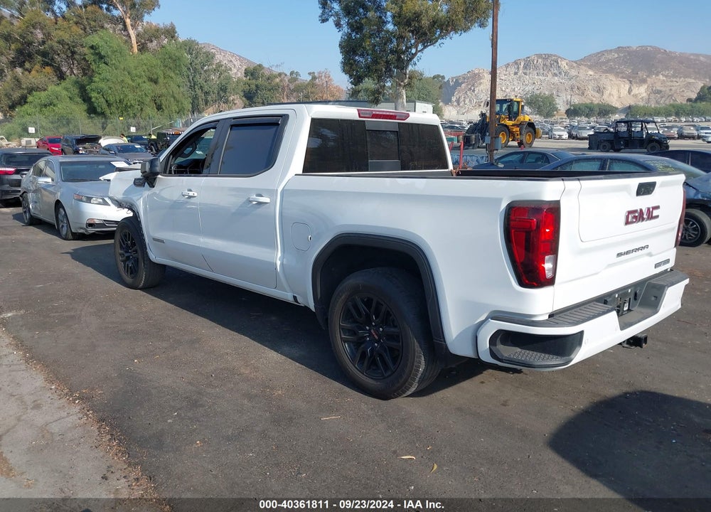 2022 GMC SIERRA 1500 VIN: 1GTPHCED8NZ608100
