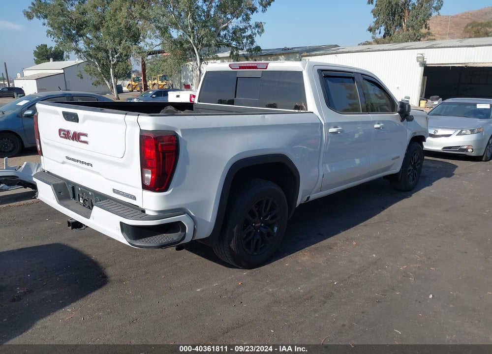 2022 GMC SIERRA 1500 VIN: 1GTPHCED8NZ608100