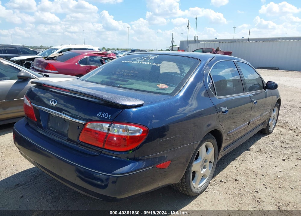 2001 INFINITI I30 TOURING VIN: JNKCA31A81T029909