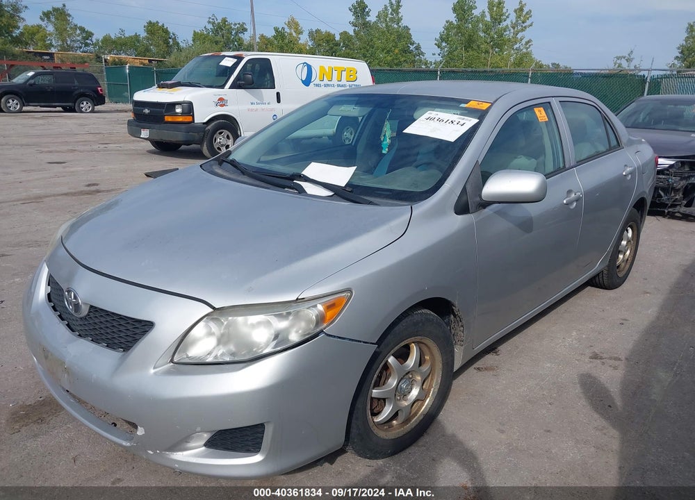2009 TOYOTA COROLLA LE VIN: 1NXBU40E19Z152547