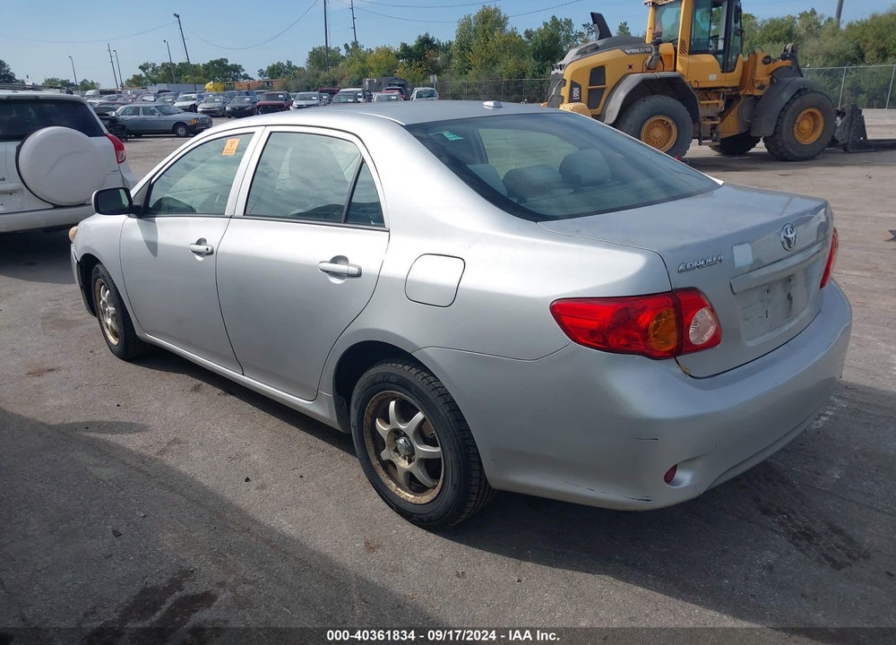 2009 TOYOTA COROLLA LE VIN: 1NXBU40E19Z152547