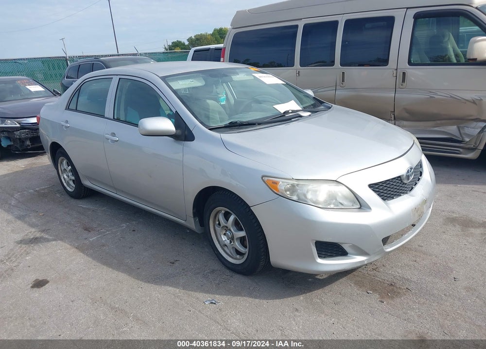 2009 TOYOTA COROLLA LE VIN: 1NXBU40E19Z152547