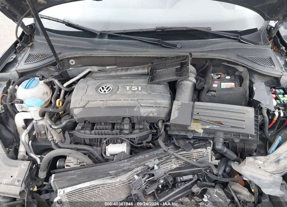 2017 VOLKSWAGEN PASSAT 1.8T R-LINE VIN: 1VWDT7A38HC010762