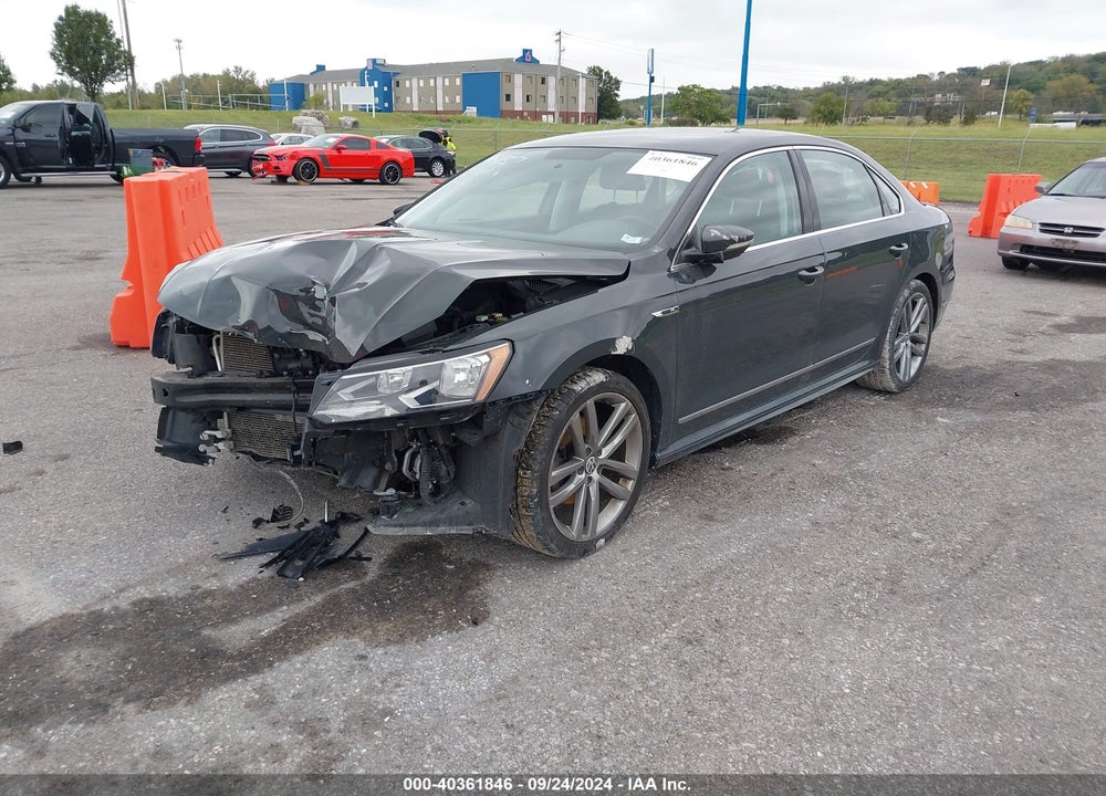2017 VOLKSWAGEN PASSAT 1.8T R-LINE VIN: 1VWDT7A38HC010762