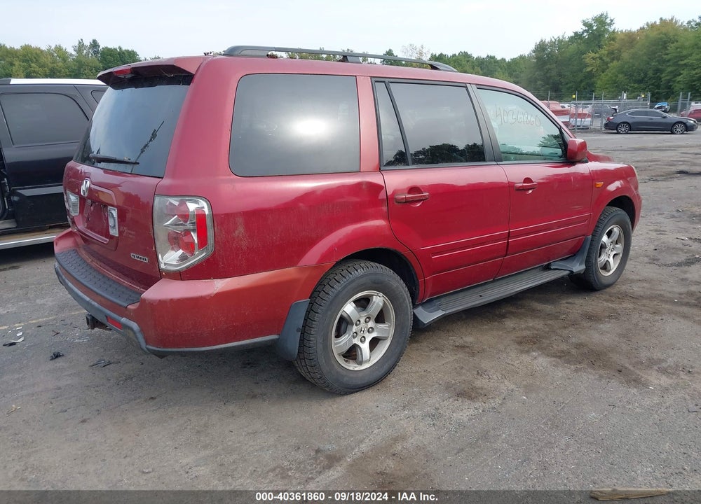 2006 HONDA PILOT EX-L VIN: 2HKYF18596H502847