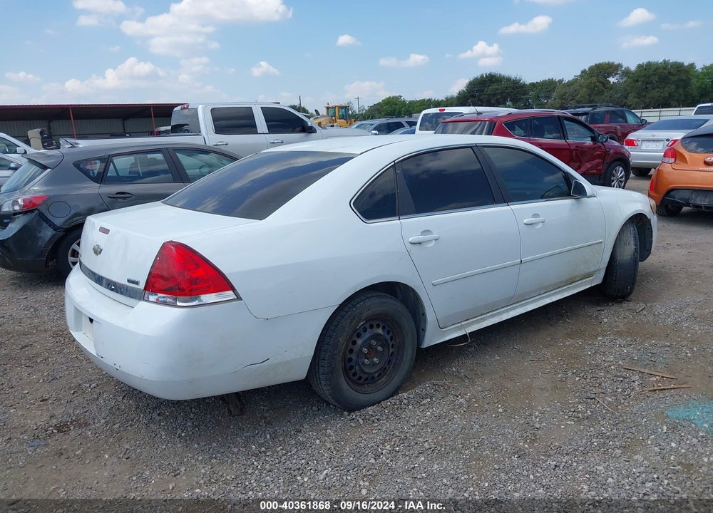 2011 CHEVROLET IMPALA LS VIN: 2G1WF5EK2B1155763
