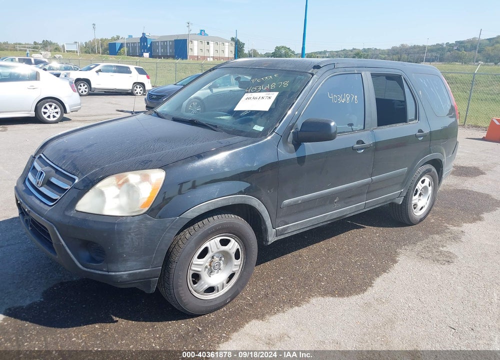 2006 HONDA CR-V LX VIN: SHSRD785X6U421196