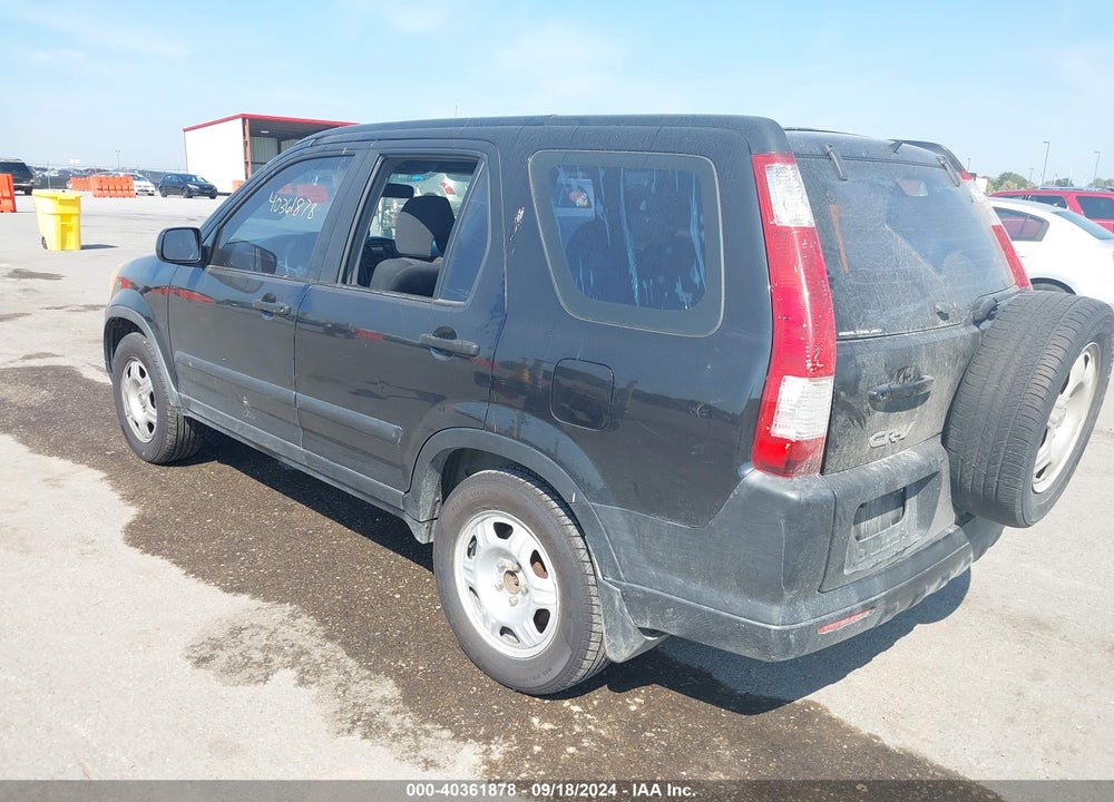 2006 HONDA CR-V LX VIN: SHSRD785X6U421196