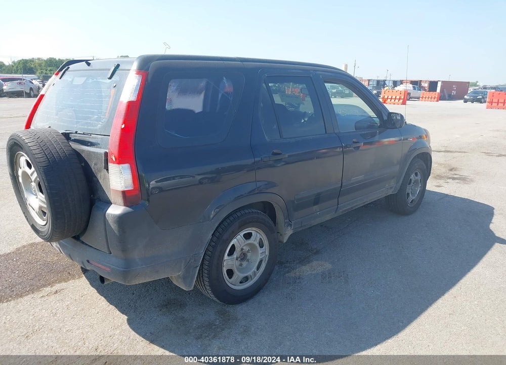 2006 HONDA CR-V LX VIN: SHSRD785X6U421196