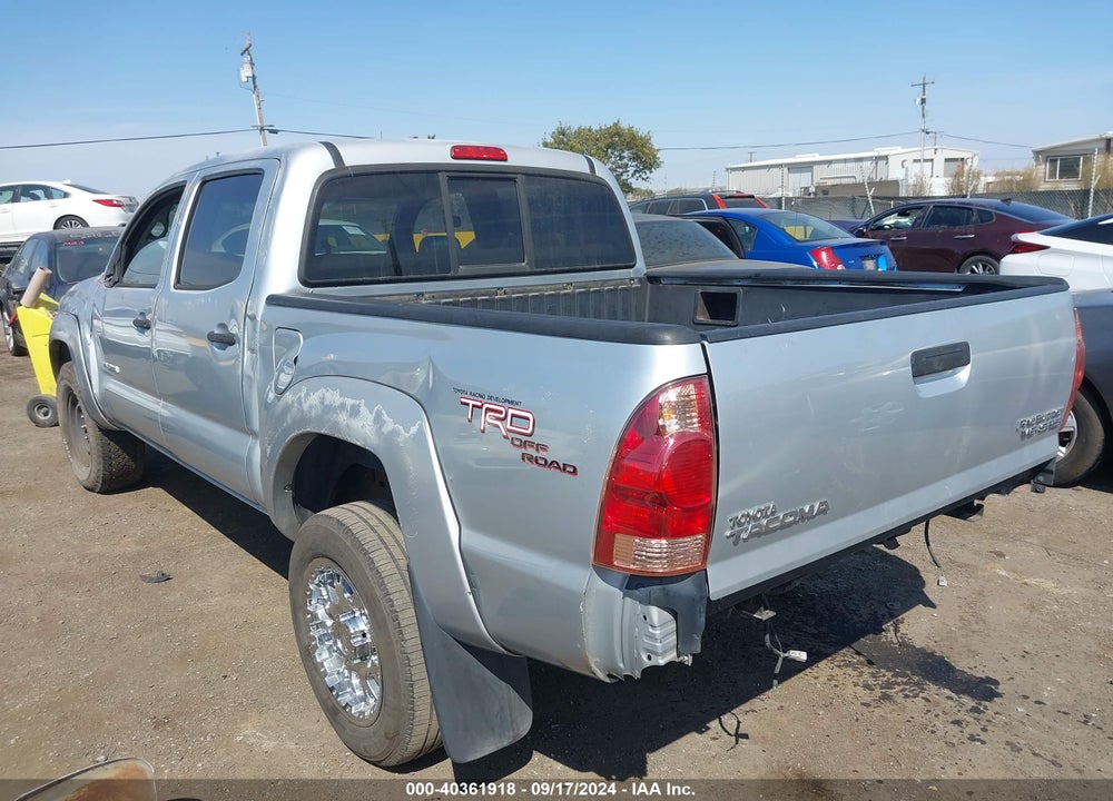2005 TOYOTA TACOMA PRERUNNER V6 VIN: 3TMJU62N45M004013