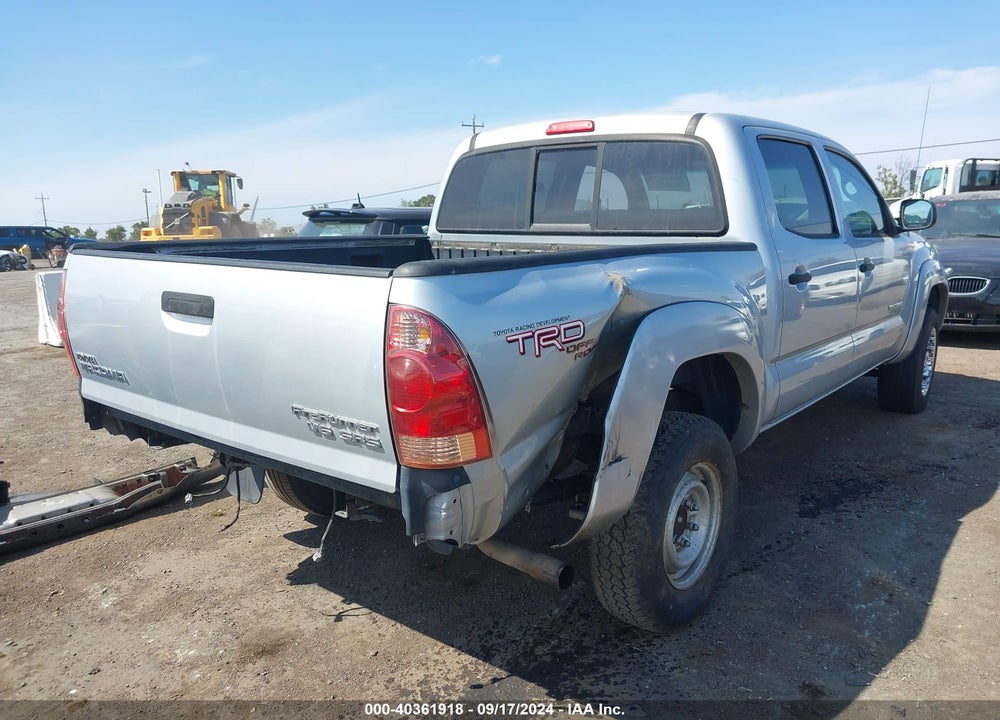 2005 TOYOTA TACOMA PRERUNNER V6 VIN: 3TMJU62N45M004013