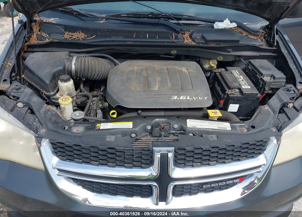 2012 DODGE GRAND CARAVAN SXT VIN: 2C4RDGCG7CR347073