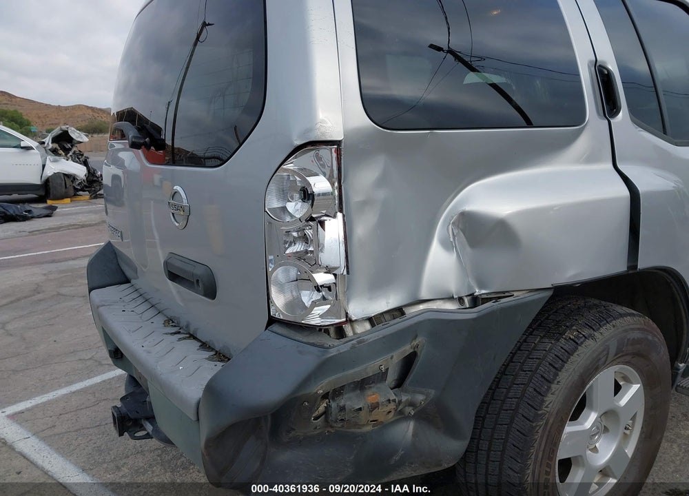 2007 NISSAN XTERRA S VIN: 5N1AN08U37C503961
