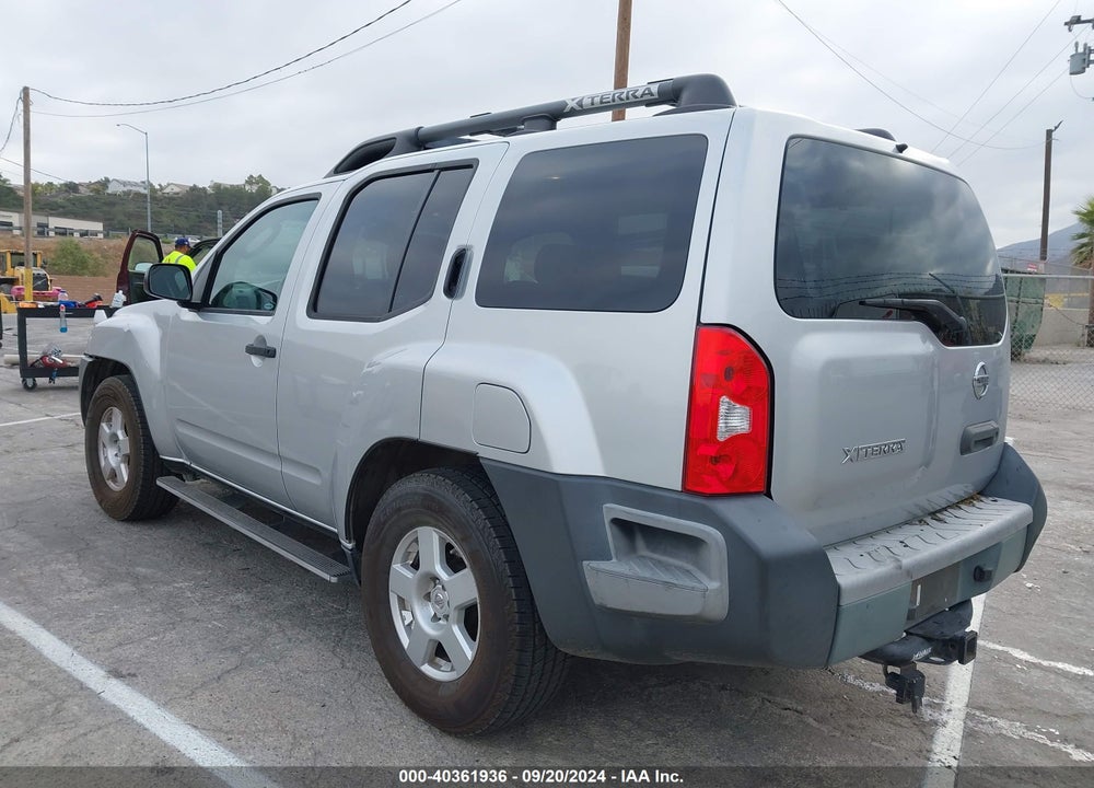 2007 NISSAN XTERRA S VIN: 5N1AN08U37C503961