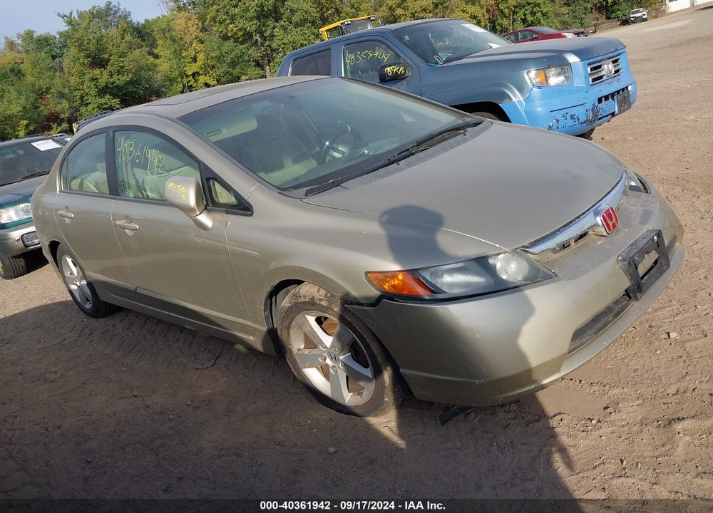 2007 HONDA CIVIC EX VIN: 1HGFA16817L136058