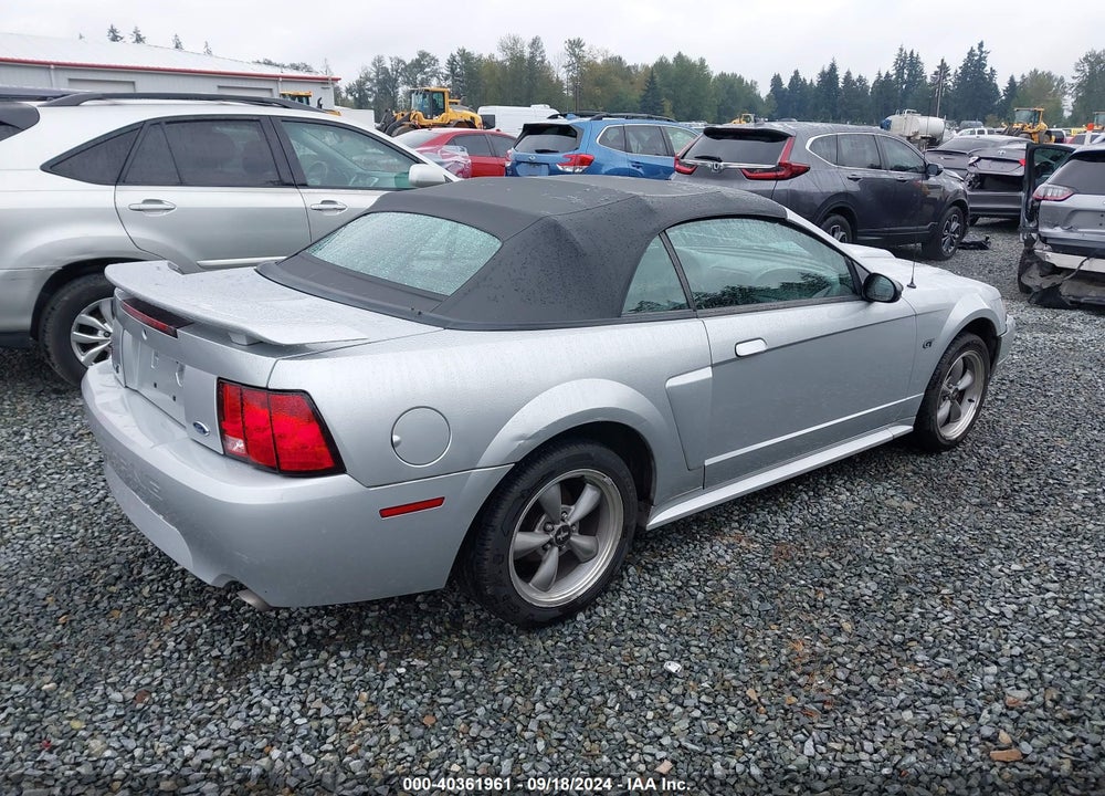 2001 FORD MUSTANG GT VIN: 1FAFP45X11F169998