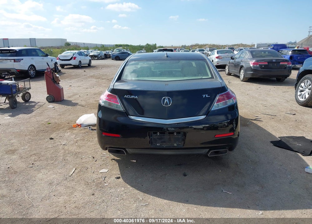 2012 ACURA TL 3.5 VIN: 19UUA8F20CA023753