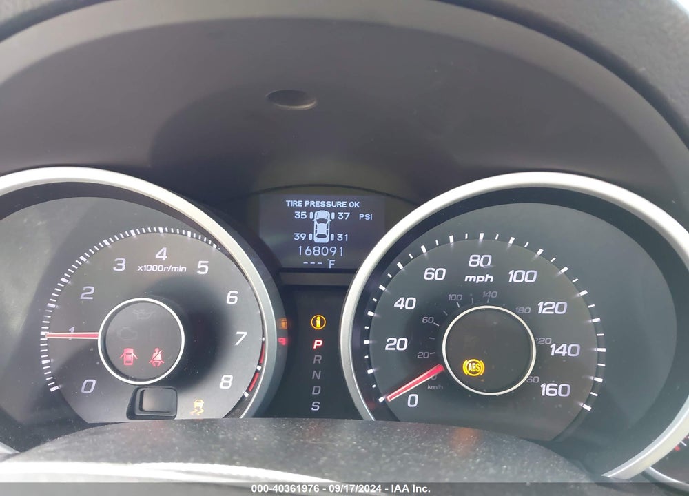 2012 ACURA TL 3.5 VIN: 19UUA8F20CA023753