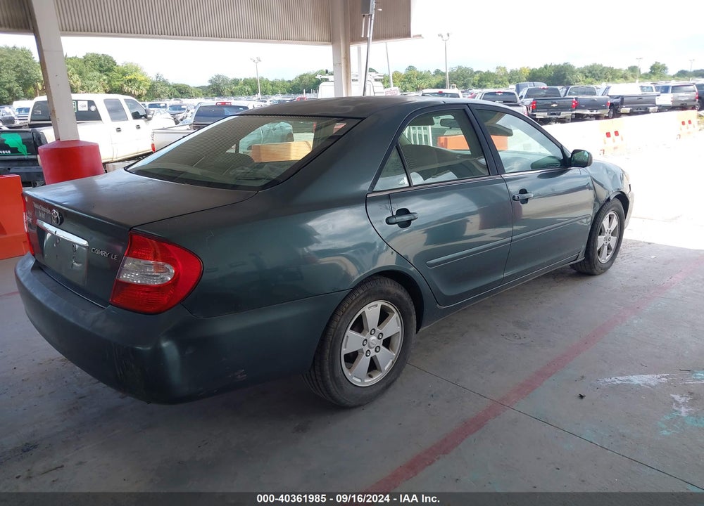 2003 TOYOTA CAMRY LE VIN: 4T1BE32K43U762721