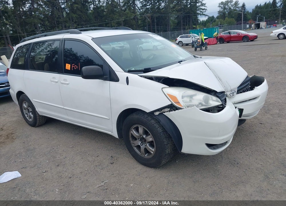 2005 TOYOTA SIENNA CE VIN: 5TDZA23C95S343772