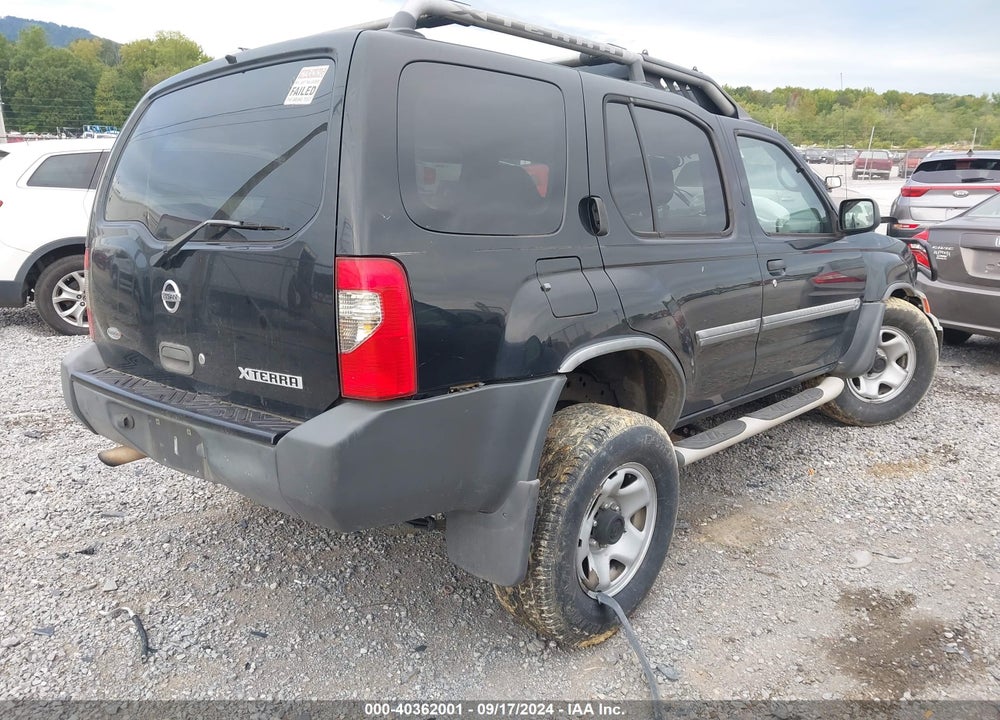 2004 NISSAN XTERRA XE VIN: 5N1ED28T04C680521