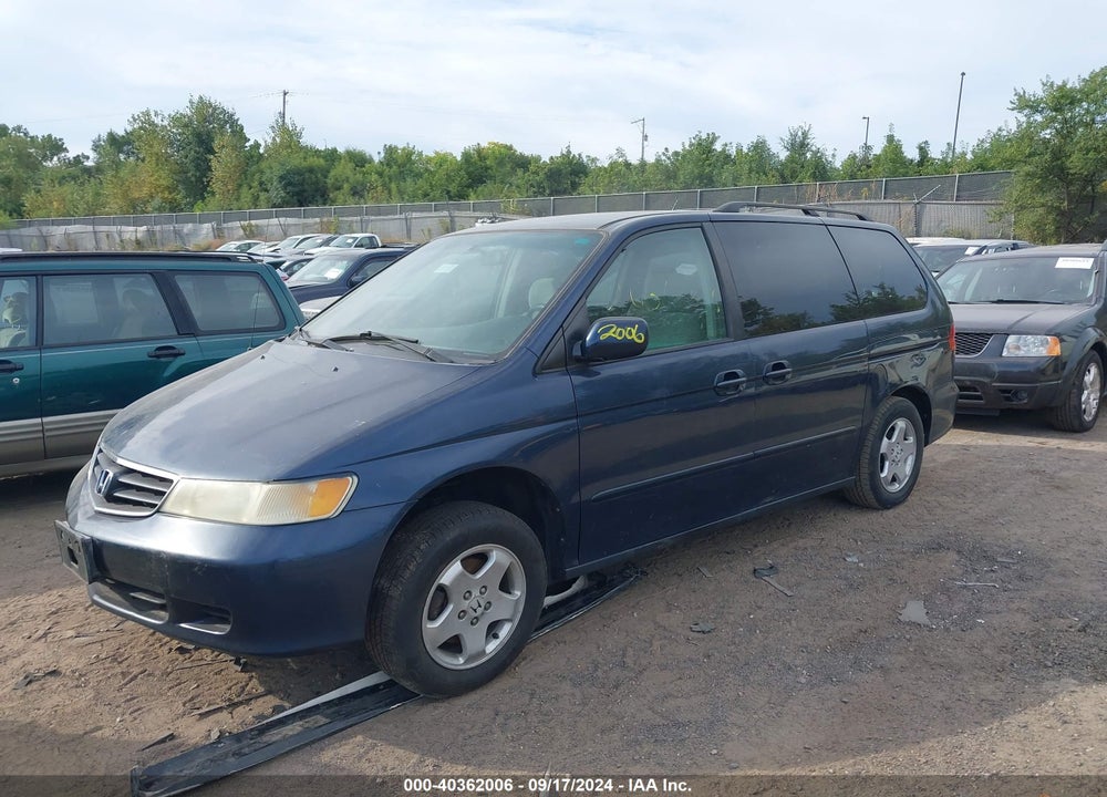 2000 HONDA ODYSSEY EX VIN: 2HKRL1868YH539283