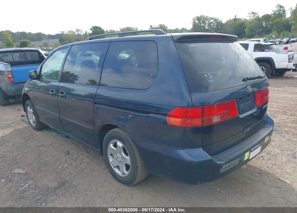 2000 HONDA ODYSSEY EX VIN: 2HKRL1868YH539283