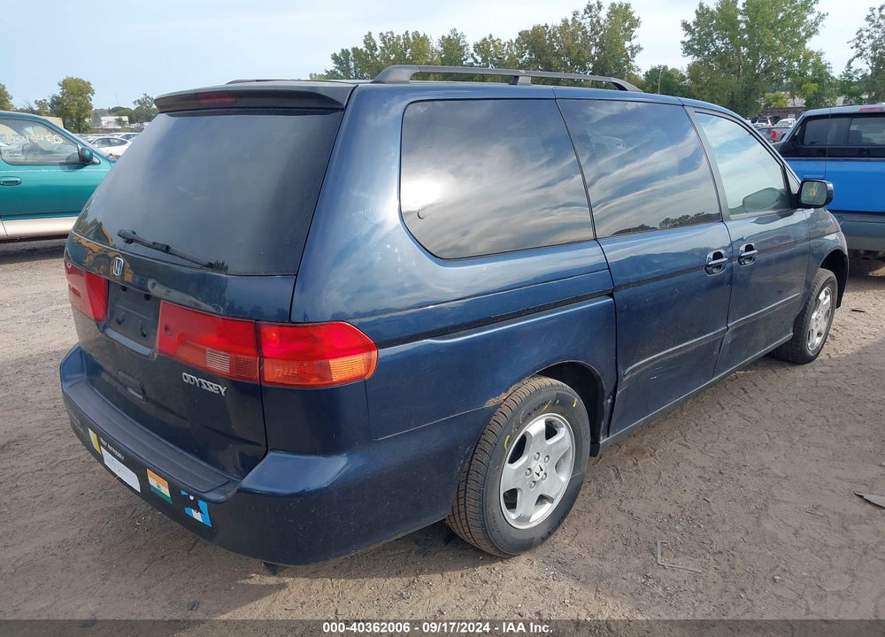 2000 HONDA ODYSSEY EX VIN: 2HKRL1868YH539283