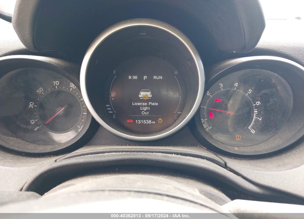 2017 FIAT 500X TREKKING FWD VIN: ZFBCFXCB6HP532764