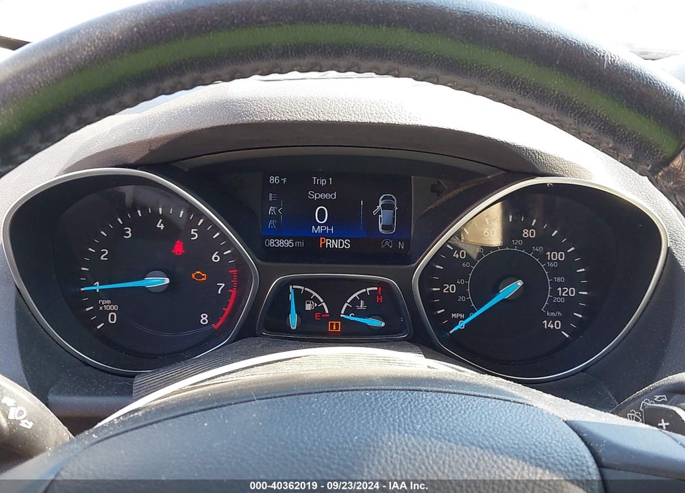 2017 FORD ESCAPE SE VIN: 1FMCU9G90HUD68060