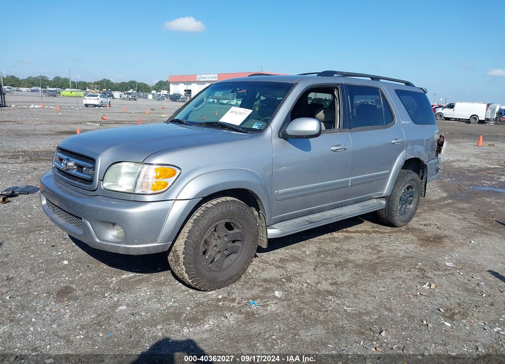 2001 TOYOTA SEQUOIA LIMITED V8 VIN: 5TDBT48A51S033451