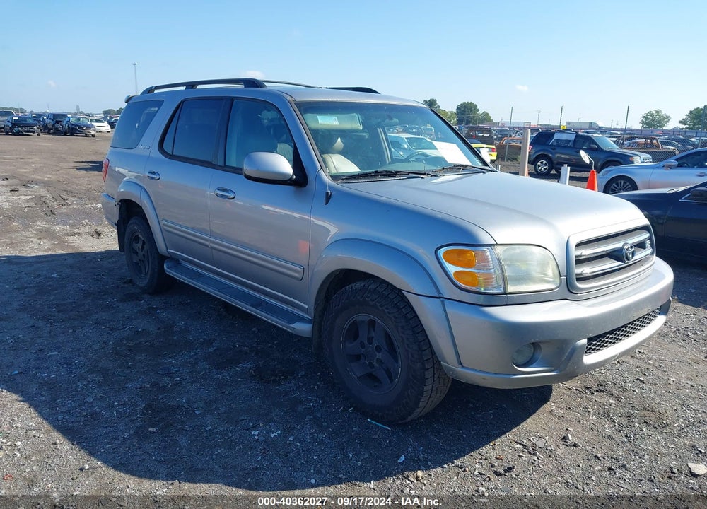 2001 TOYOTA SEQUOIA LIMITED V8 VIN: 5TDBT48A51S033451