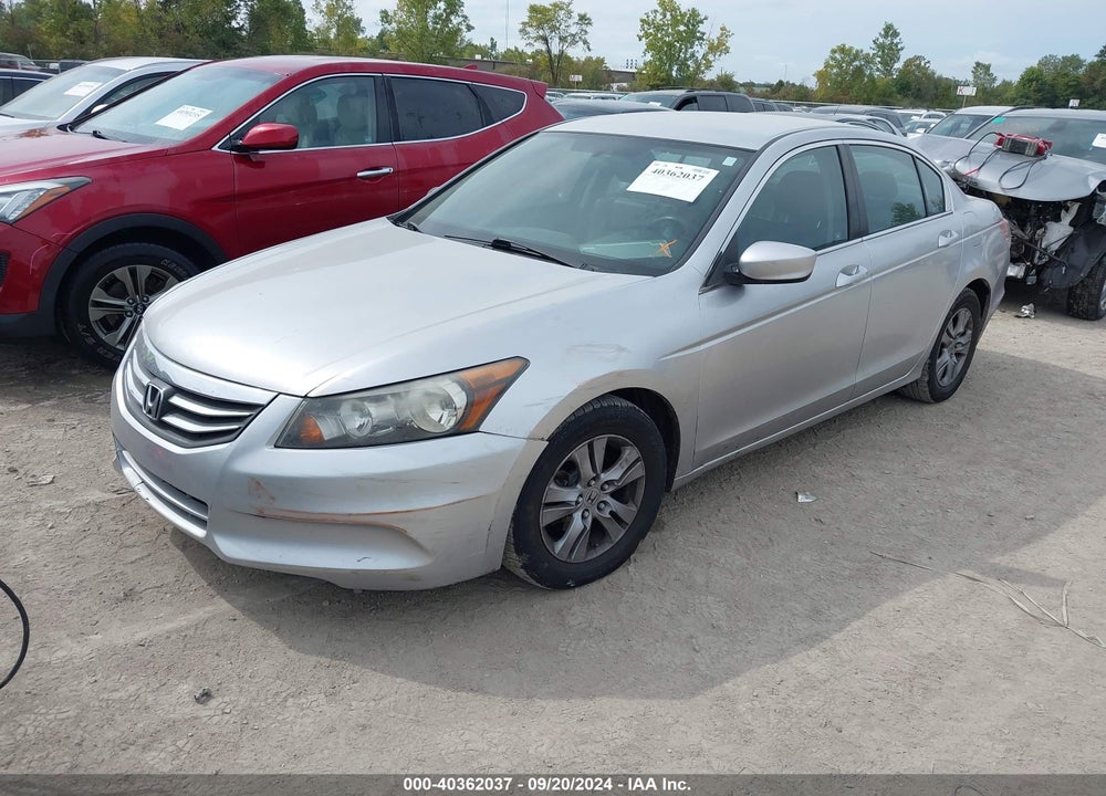 2012 HONDA ACCORD 2.4 SE VIN: 1HGCP2F65CA199398