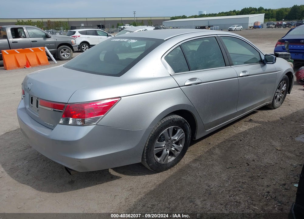 2012 HONDA ACCORD 2.4 SE VIN: 1HGCP2F65CA199398