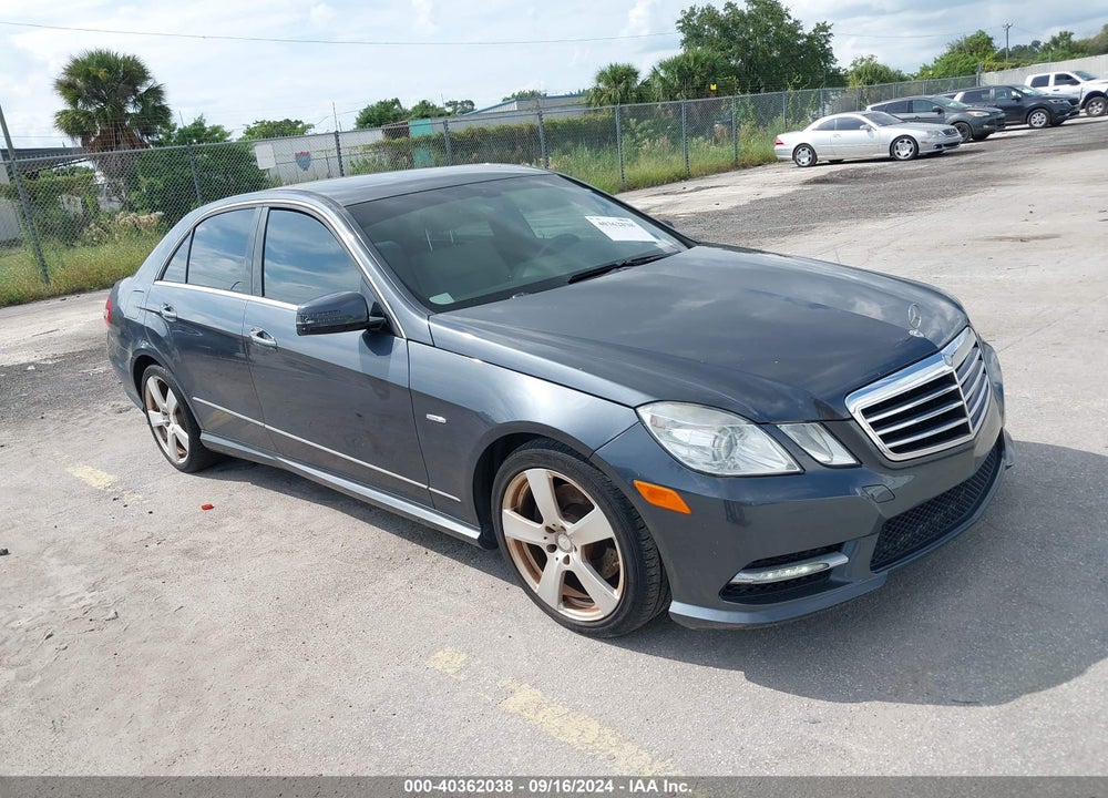 2012 MERCEDES-BENZ E 350 VIN: WDDHF5KB5CA639850