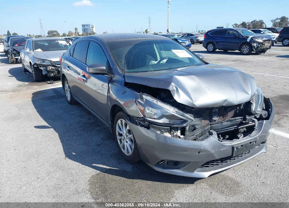 2018 NISSAN SENTRA SV VIN: 3N1AB7AP5JY296498