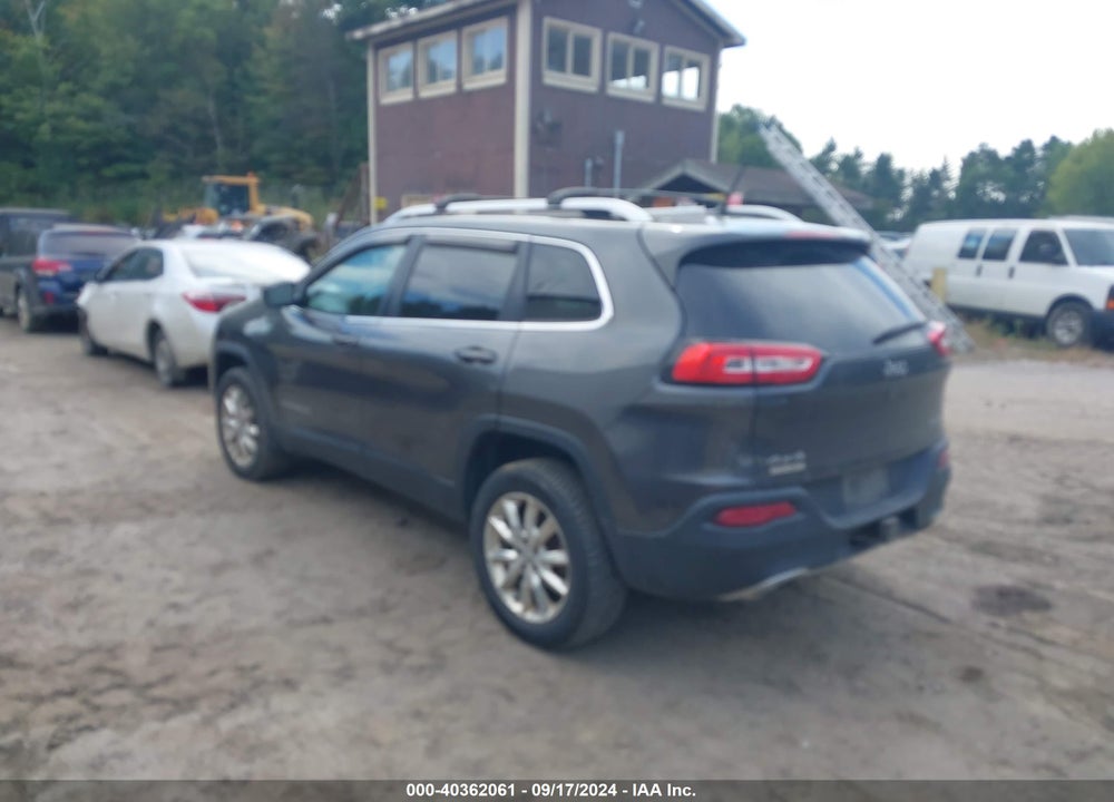 2015 JEEP CHEROKEE LIMITED VIN: 1C4PJMDS9FW578151