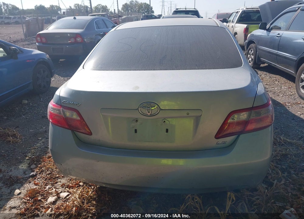 2007 TOYOTA CAMRY LE VIN: JTNBE46K873075947
