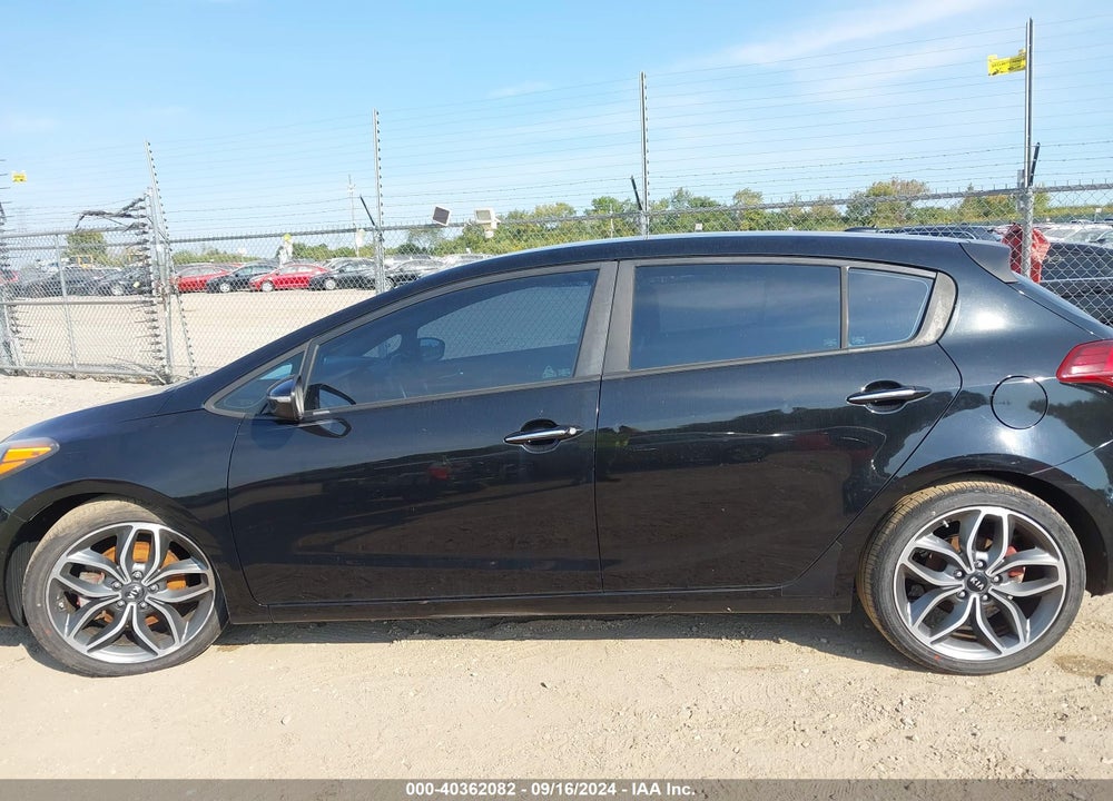 2015 KIA FORTE SX VIN: KNAFZ5A37F5292776