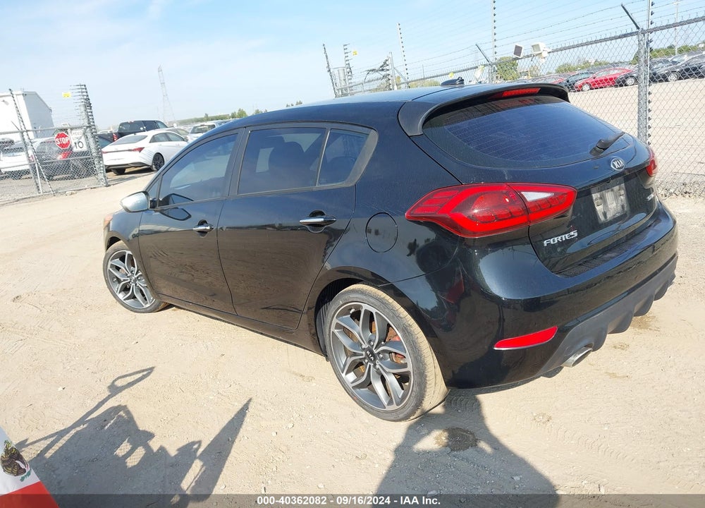 2015 KIA FORTE SX VIN: KNAFZ5A37F5292776